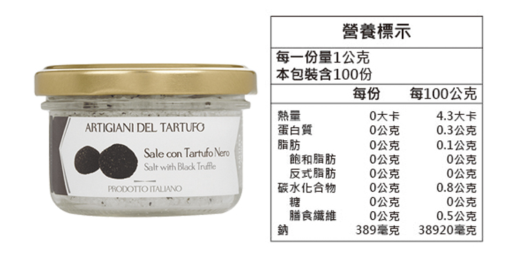 美安專屬 義大利職人 白松露牛肝菌菇醬 黑松露鹽任選兩罐