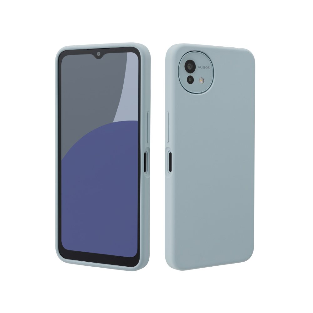 【夏普】AQUOS wish4 矽膠保護殼/手機殼- 湖水藍 
