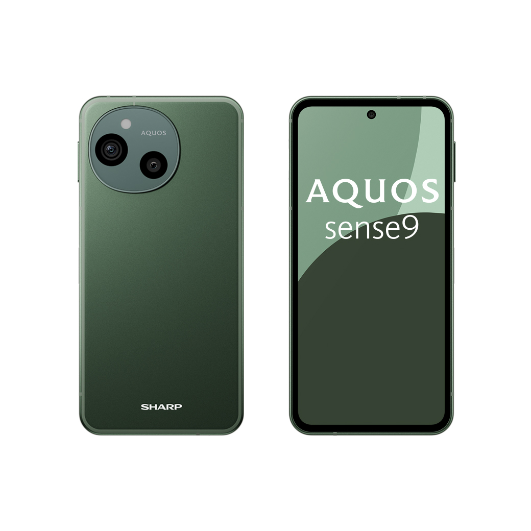 【夏普】AQUOS sense9 智慧型手機 256GB- 蒼松綠