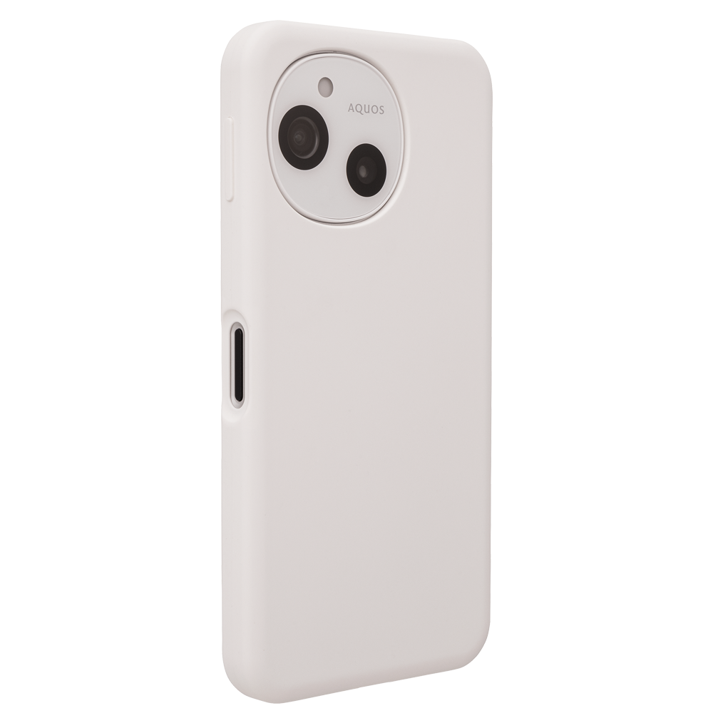 【夏普】AQUOS sense9 矽膠保護殼/手機殼- 白 XN-Z04SG-W