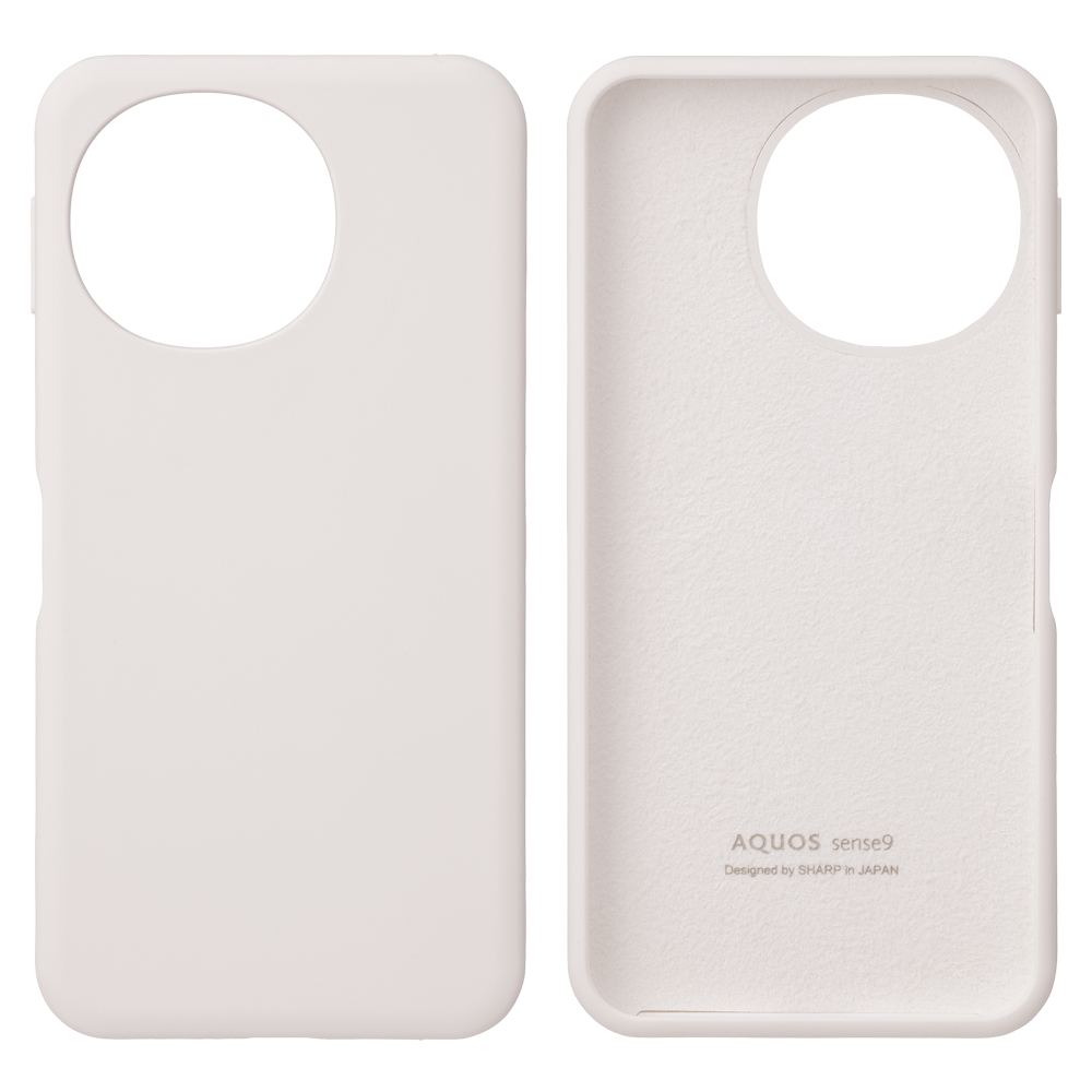 【夏普】AQUOS sense9 矽膠保護殼/手機殼- 白 XN-Z04SG-W