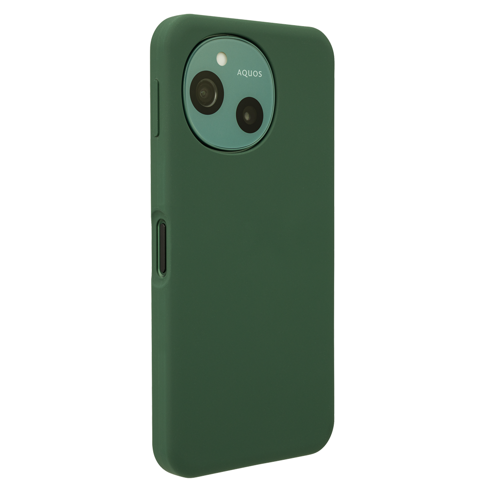 【夏普】AQUOS sense9 矽膠保護殼/手機殼- 綠 XN-Z04SG-G