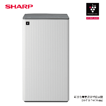 【夏普】DW-T19HT-W 乾淨方 雙氣流美型除濕機 -奶油白