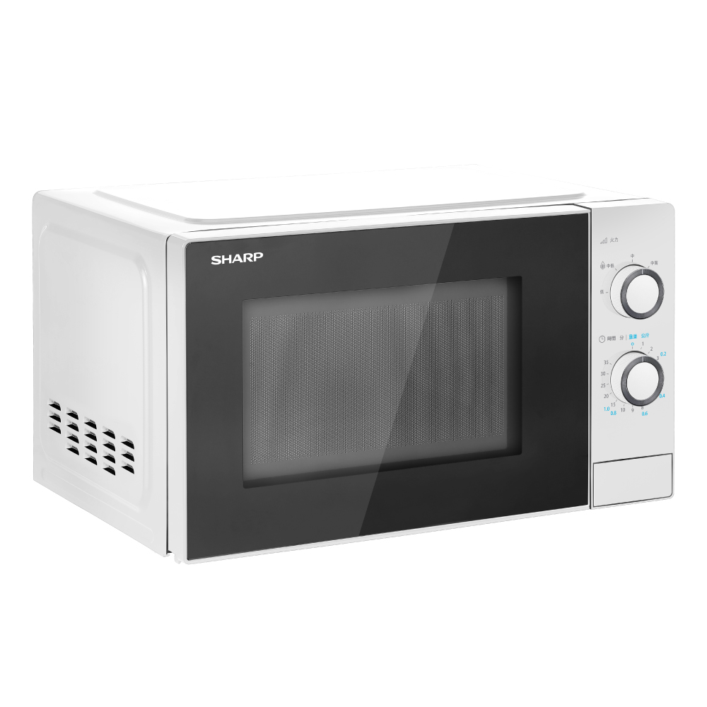 【夏普】機械轉盤微波爐 20L -白色  R-TT20PS-W