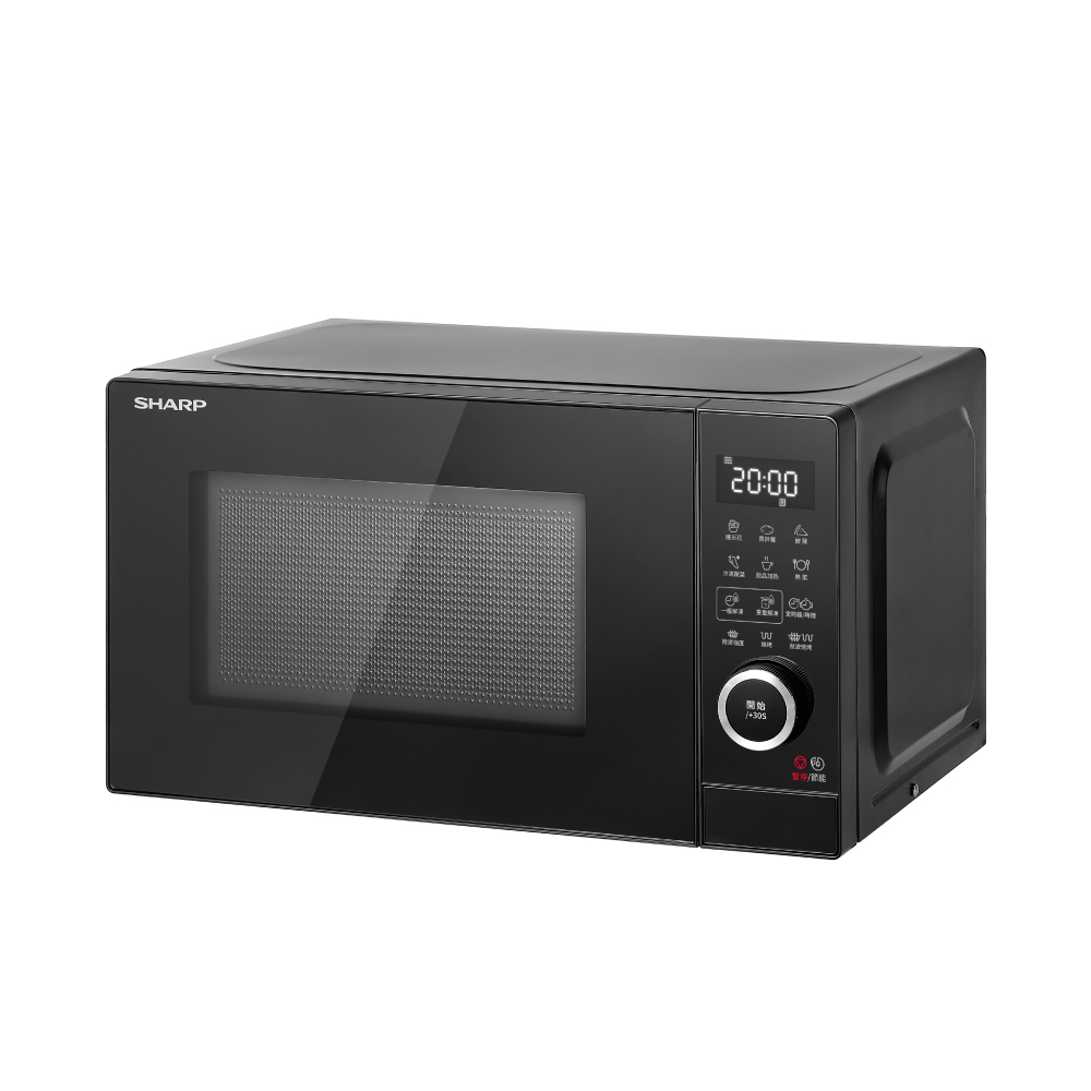 預購 1/27出貨【夏普】節能燒烤微波爐 20L -黑色  R-TT20MG-B