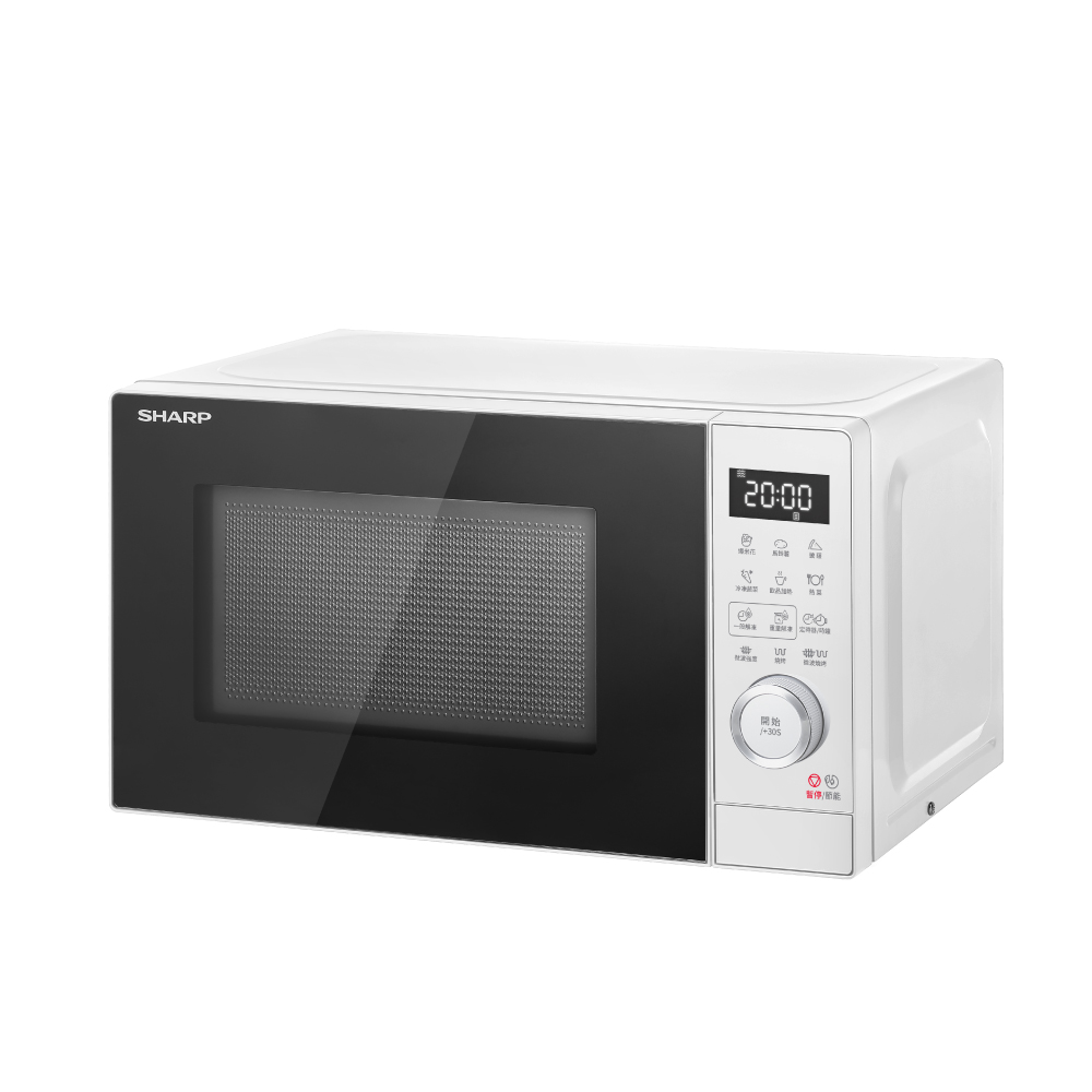預購 1/27出貨【夏普】節能燒烤微波爐 25L -白色  R-TT25MG-W