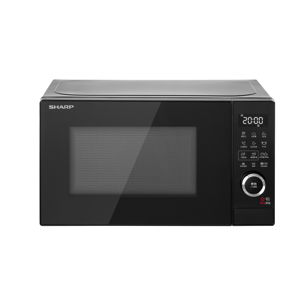 預購 1/27出貨【夏普】節能燒烤微波爐 25L -黑色  R-TT25MG-B