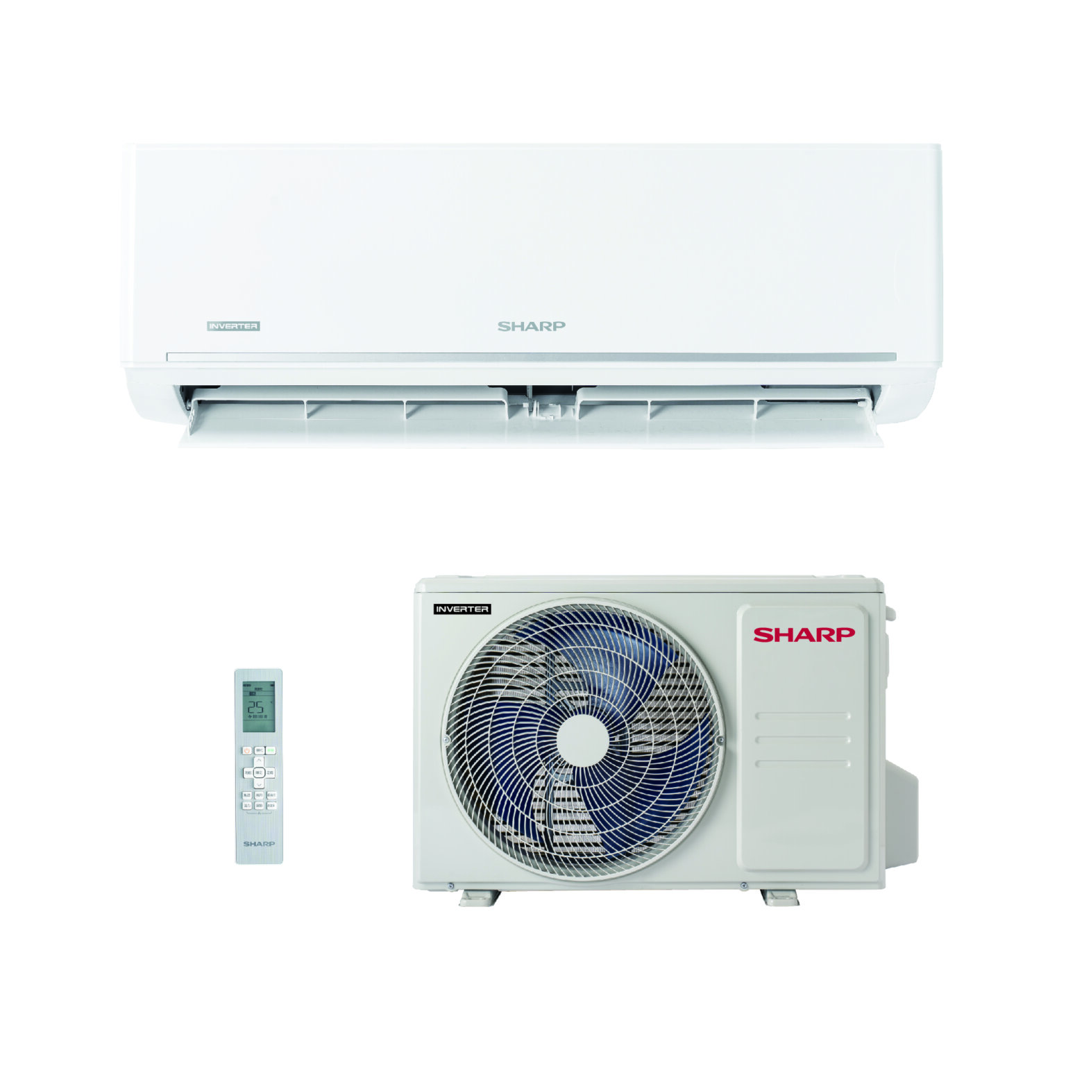 【夏普】極致系列11坪1級變頻冷暖空調AE/AY-72BEMB-W