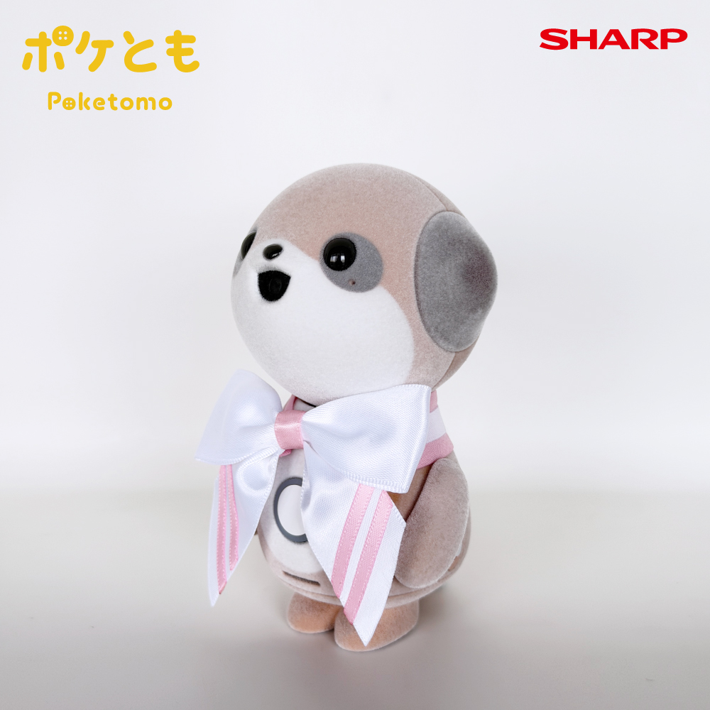 【新品預購】Poketomo專屬設計 代言人Saya同款 手作粉色甜美緞面蝴蝶結