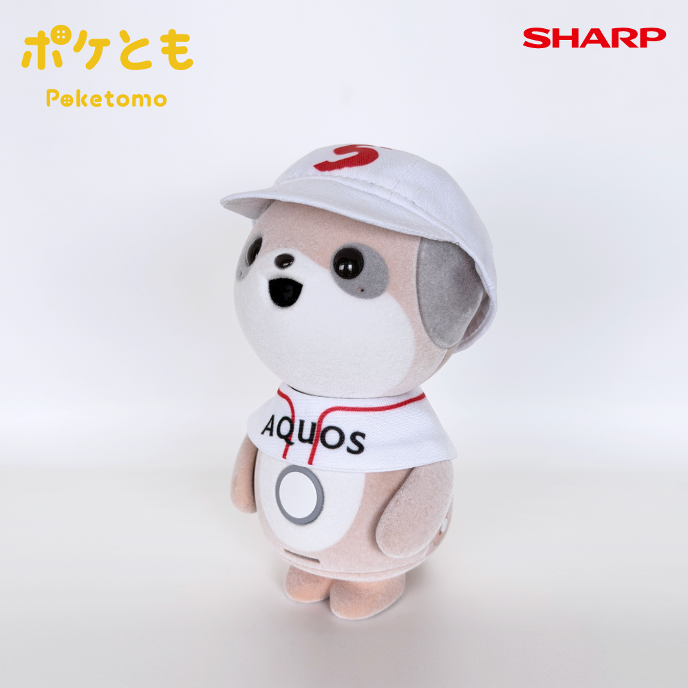 【新品預購】Poketomo專屬設計 代言人Saya同款 手作紅白活力棒球套裝