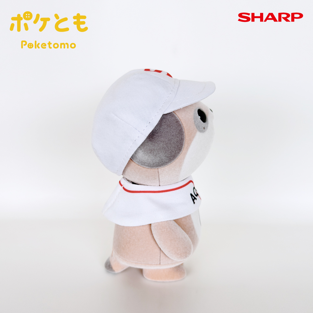 【新品預購】Poketomo專屬設計 代言人Saya同款 手作紅白活力棒球套裝