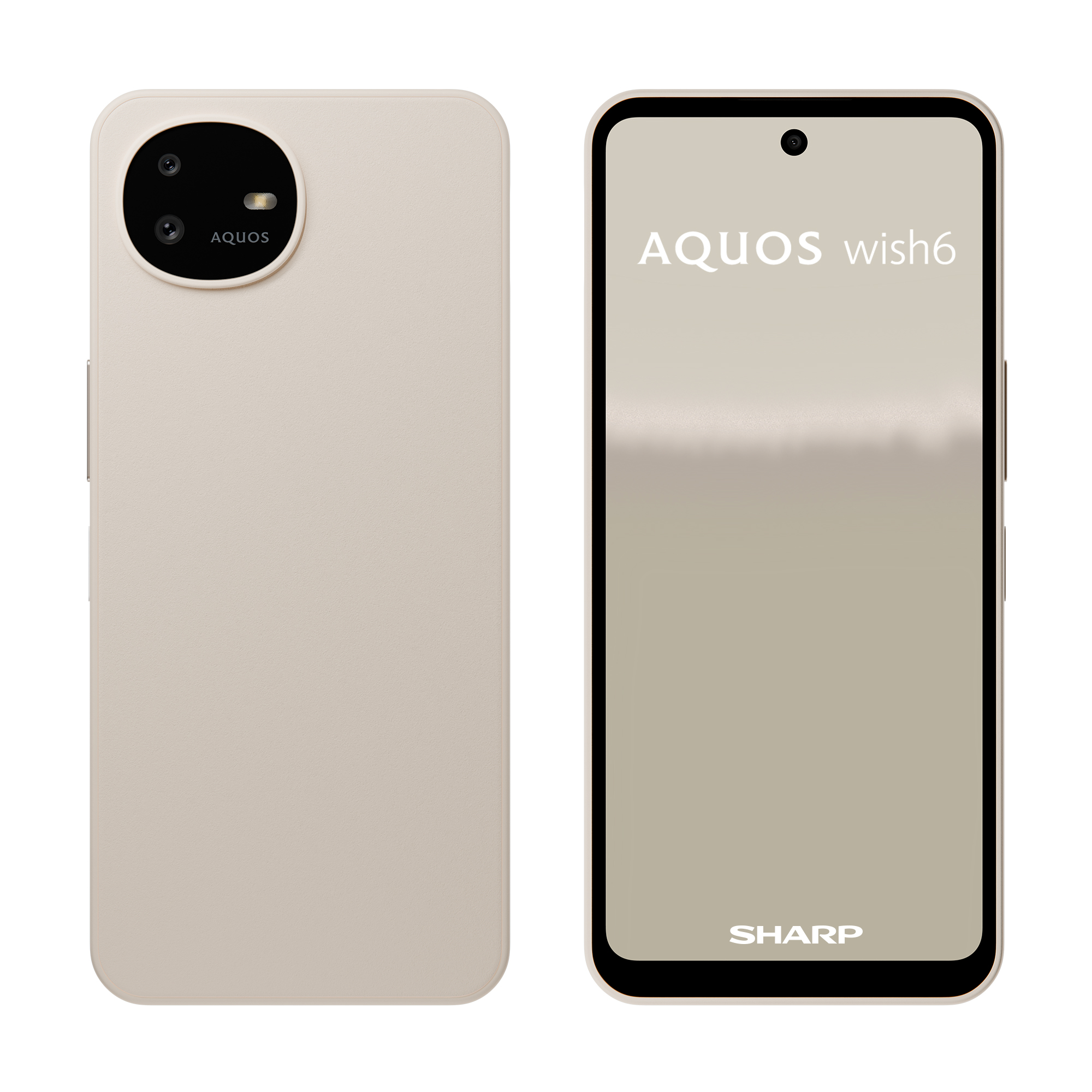 【夏普】AQUOS wish6 智慧型手機- 晨光白 8/256GB 