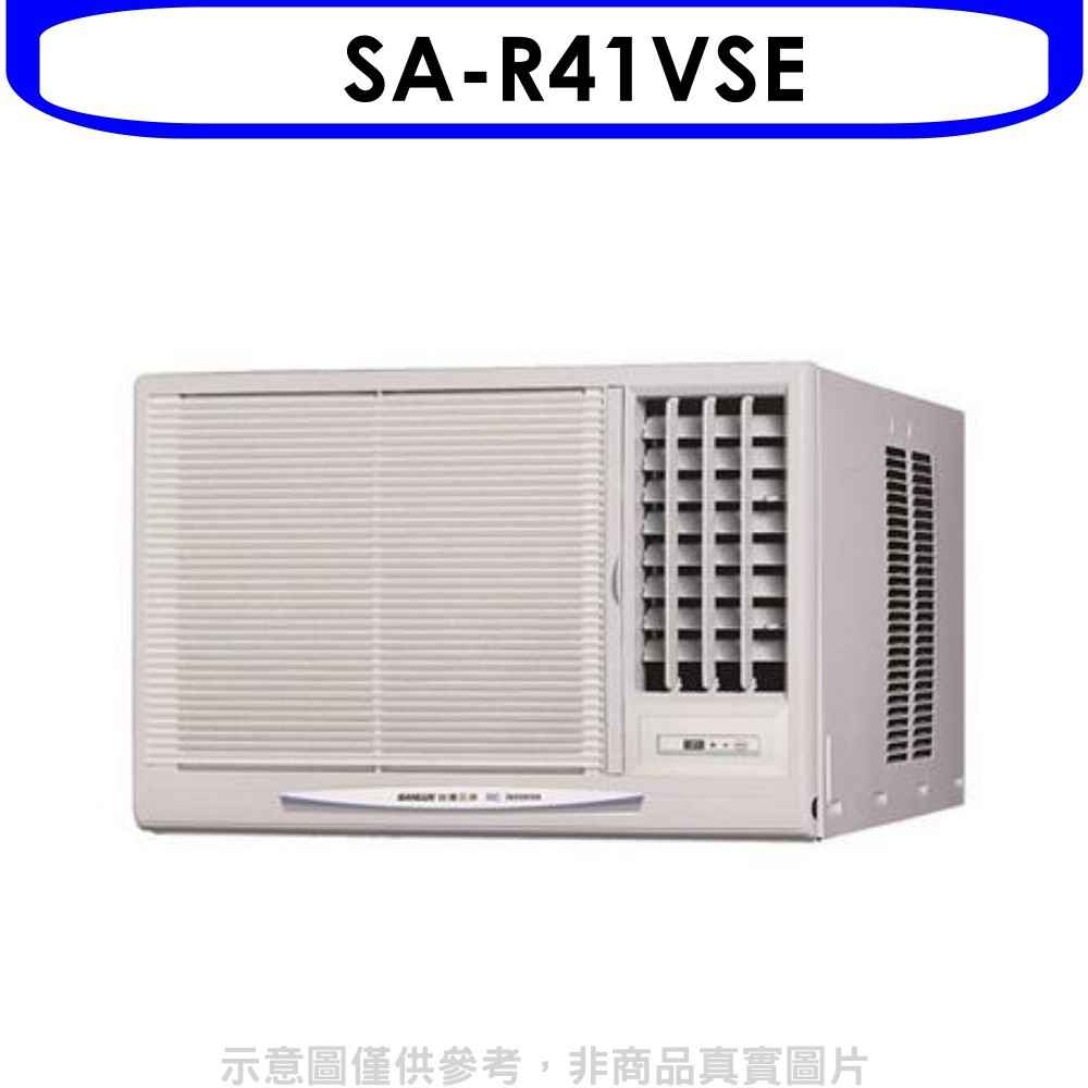 SANLUX台灣三洋 變頻右吹窗型冷氣6坪 含標準安裝 【SA-R41VSE】
