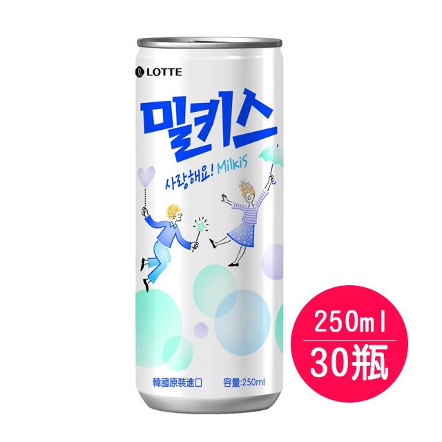 【Lotte樂天】 優格風味碳酸飲250ml -30罐
