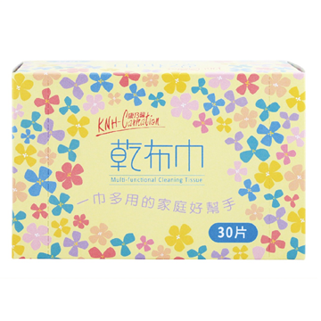 【康乃馨】乾布巾30片裝 6盒/箱
