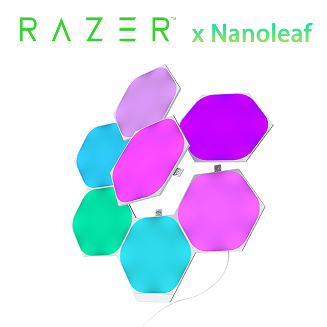 Nanoleaf 智能六角燈 9片組 -RAZER御用燈片