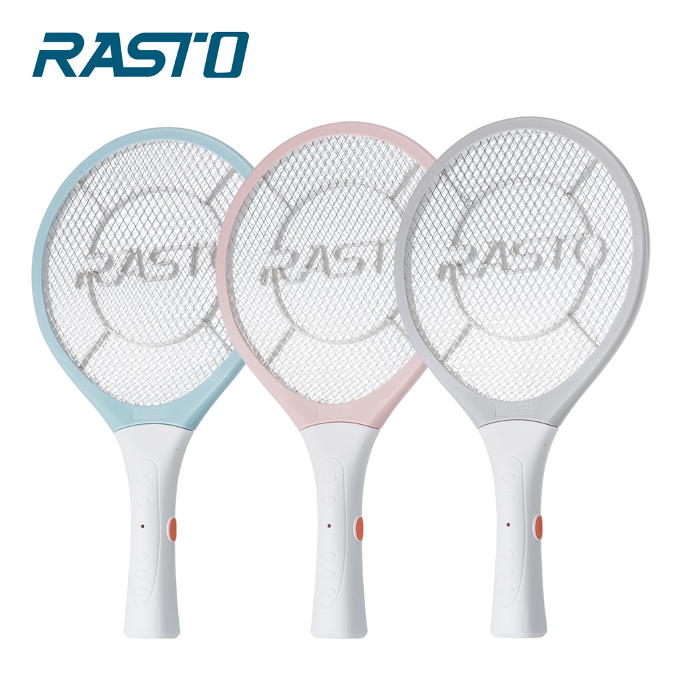 【RASTO】AZ1 電池式極輕量捕蚊拍-二入組  平均每支$149.5 
