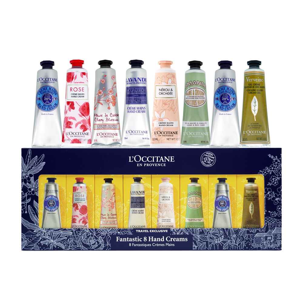 【LOCCITANE歐舒丹】經典護手霜8件組 30mlX8《送禮自用皆宜》