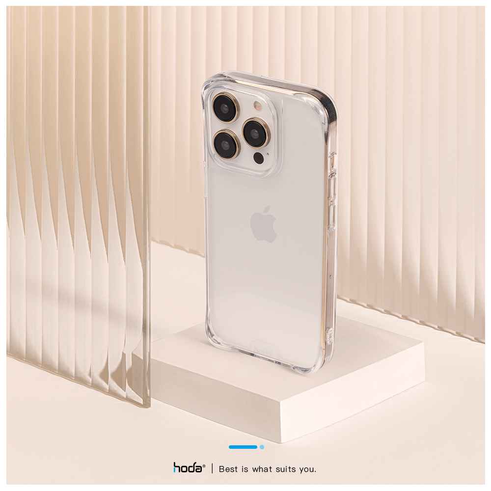 【hoda】iPhone 15 全系列 晶石殼-透明