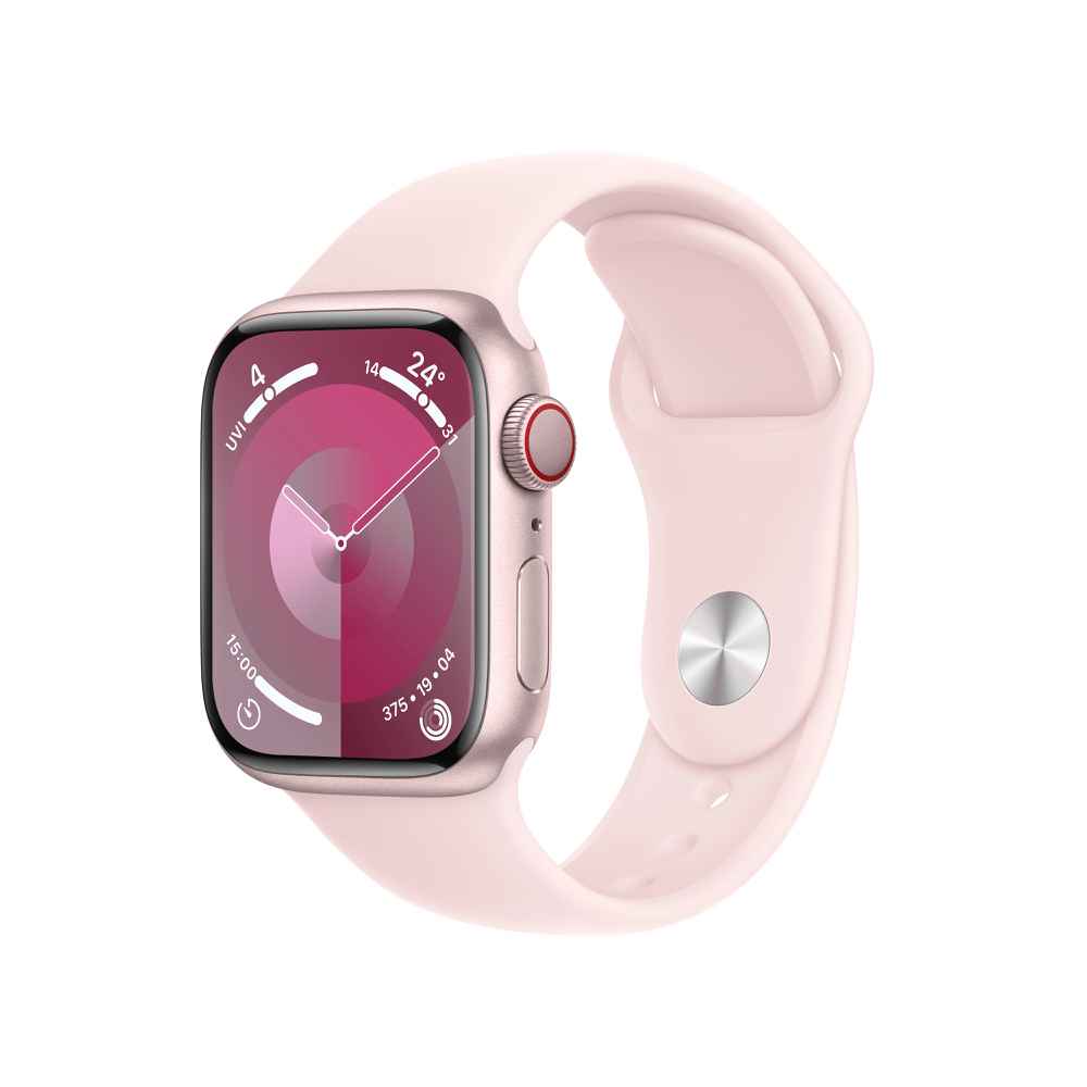 Apple Watch S9 45mmGPS 鋁金屬錶殼搭配錶帶/環 五色