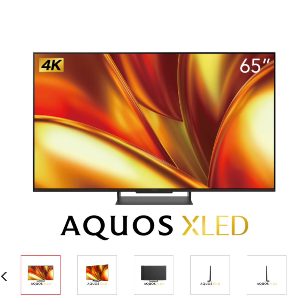 限量福利品【夏普】AQUOS 4K 65吋電視 4T-C65GU8500X-FS