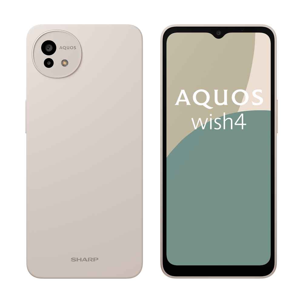 限量福利品【夏普】AQUOS wish4智慧型手機-月光白 