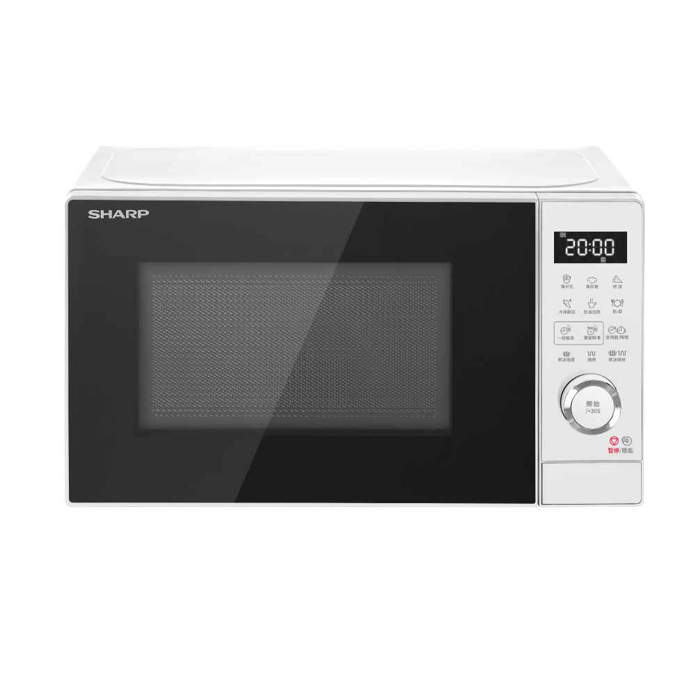 預購 1/27出貨【夏普】節能燒烤微波爐 25L -白色  R-TT25MG-W