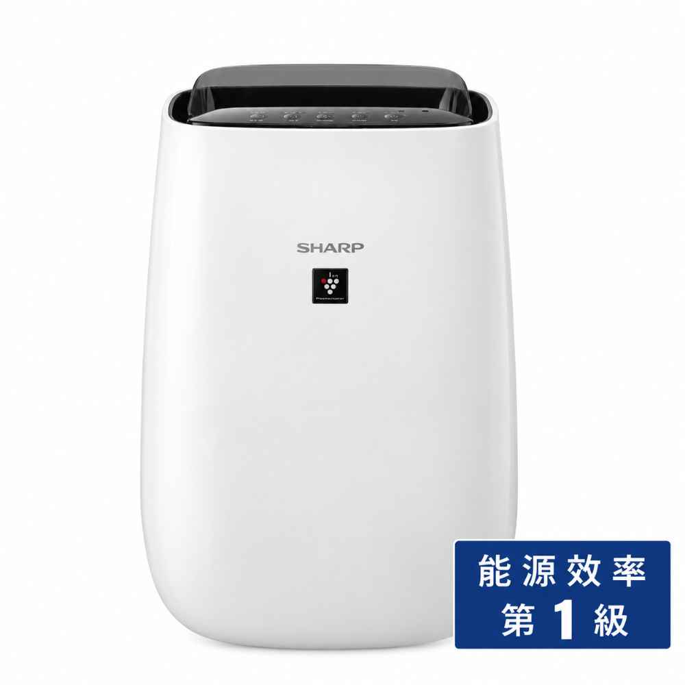 限量福利品【夏普】圓嘟嘟空氣清淨機 雞蛋白 -大 FU-J41T-W-FS