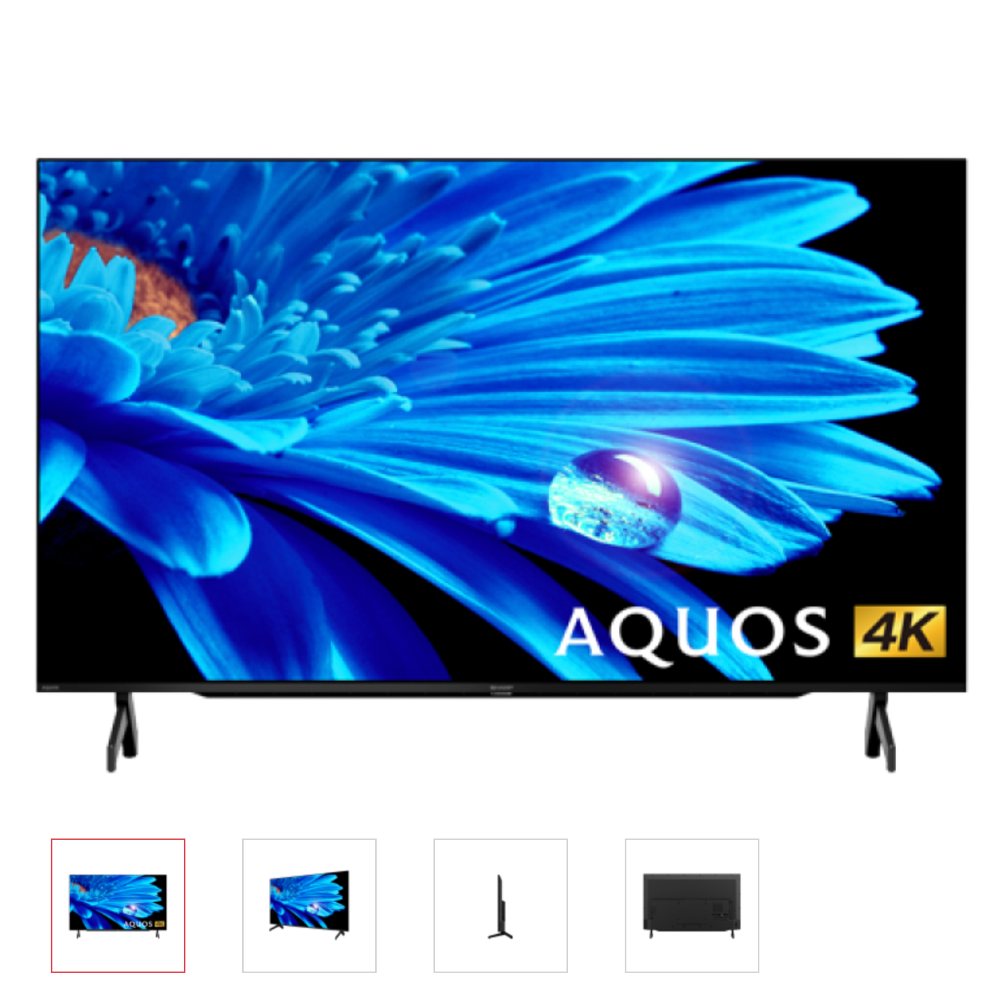 限量福利品【夏普】50吋4K連網電視 4T-C50FK1X-FS