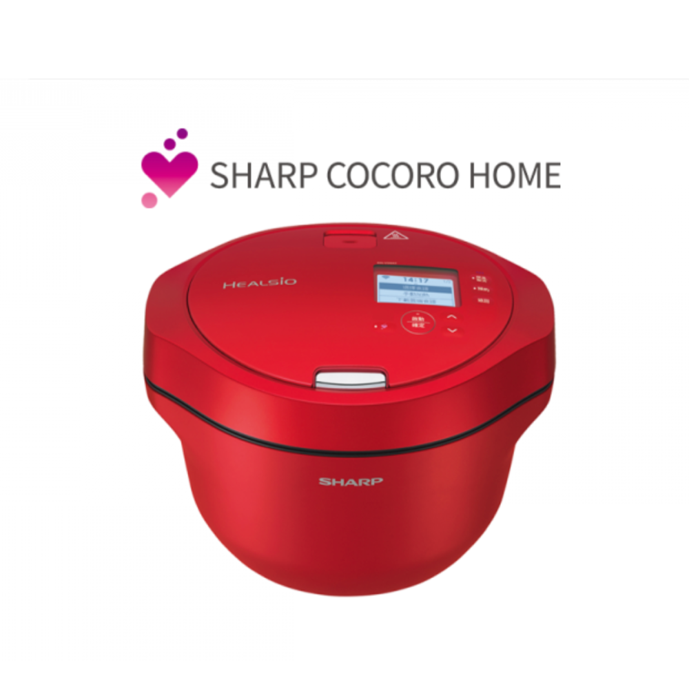 限量福利品【夏普】2.4L智慧攪拌零水鍋 KN-V24AT-R-FA 蕃茄紅