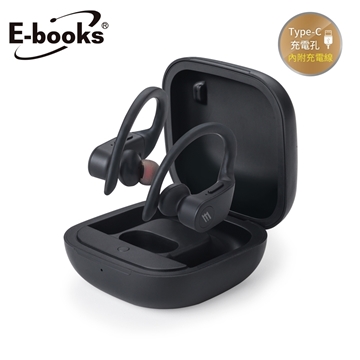 【E-books】 SS25 真無線TWS藍牙專業級耳掛耳機
