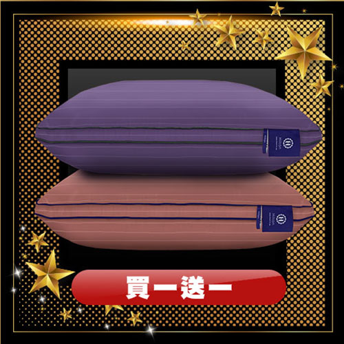 《買一送一》【Hilton 希爾頓】頂級台灣製100%天絲60支紗抑菌助眠獨立筒枕頭(共2入，2色任選需同色)